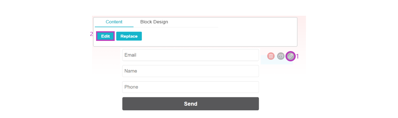 Create and Edit Forms - inwise