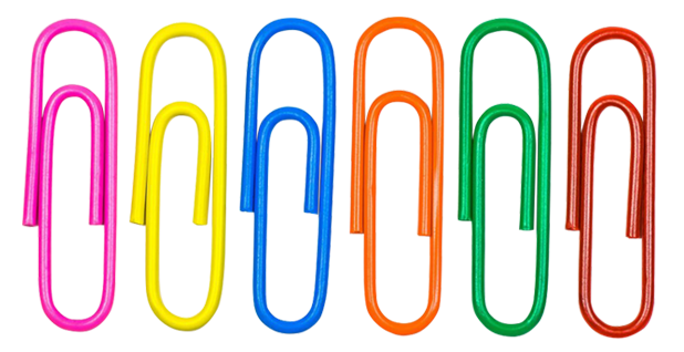 Colored clips - attachments