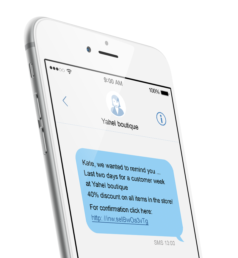 Salesforce - personalized SMS